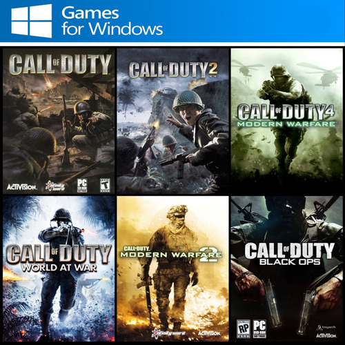 Call Of Duty: Coleção 6 Jogos Pc Fraco E Notebook